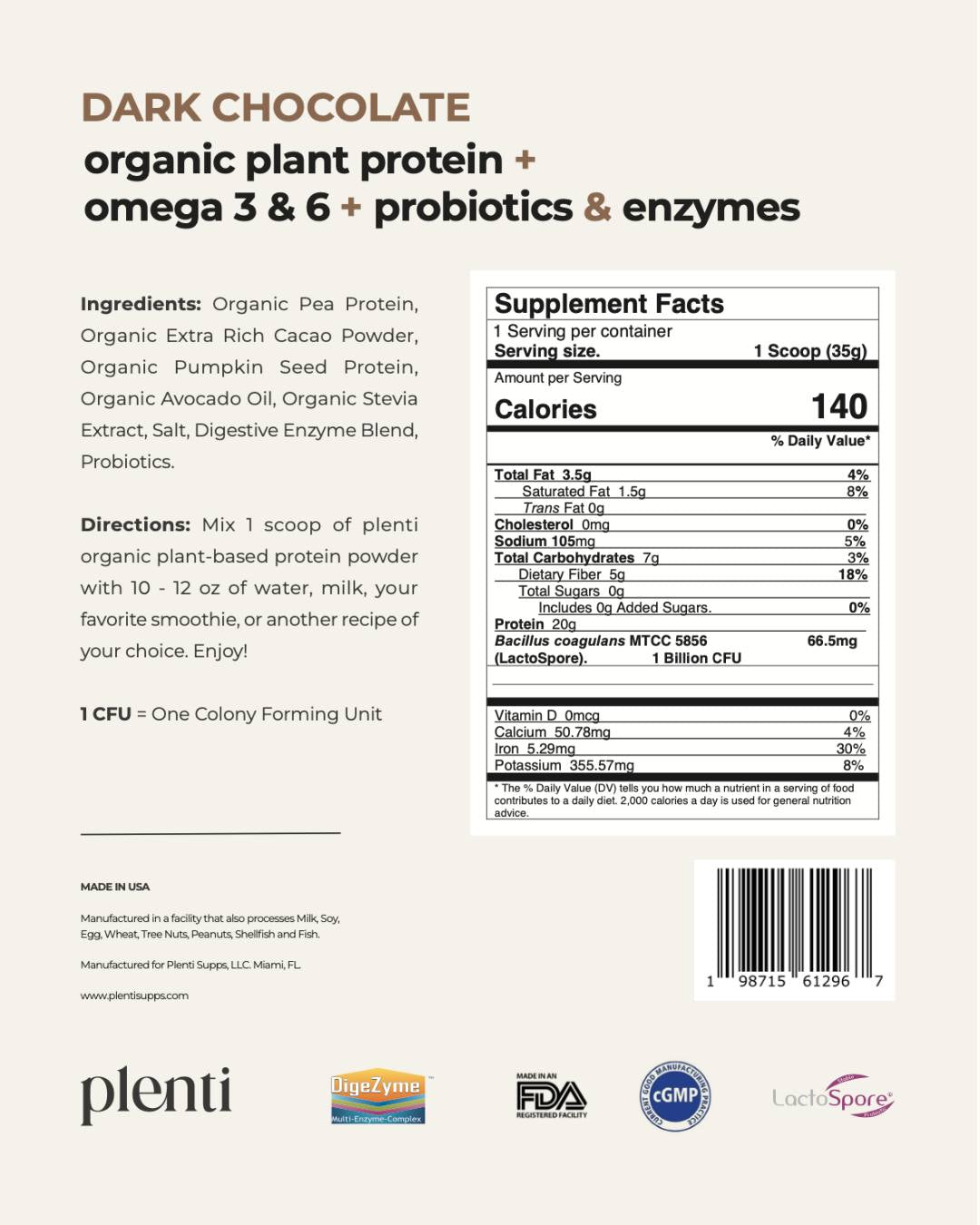 Plant-based protein on-the-go: 9 Packs