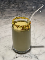 our pistachio cream shake, a crowd favorite... using plenti vanilla.