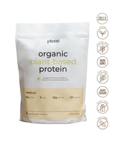 organic vanilla plant-based protein