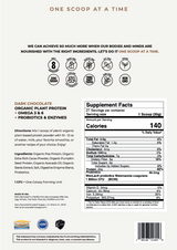 Organic plant-based protein | 2lbs (27 servings)